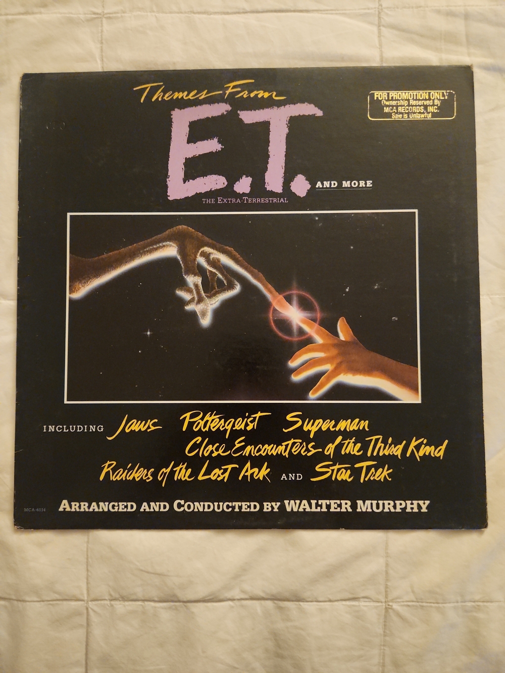 Themes From E.T. and More Soundtrack Vinyl -- DJ COPY VG++